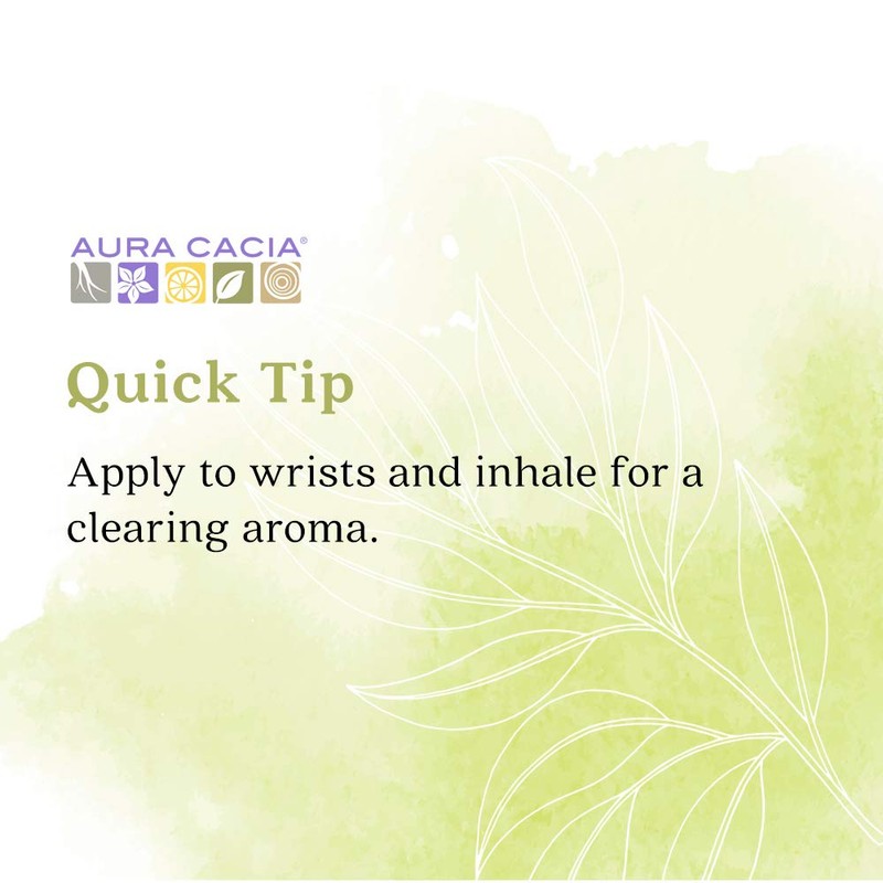 Aura Cacia Eucalyptus Roll-On | GC/MS Tested for Purity |