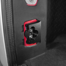 Hooke Road JK Tailgate Limiter Aluminum Alloy Tail Gate Stopper for 2007-2018 Jeep Wrangler JK, Rear Trunk Door Latch Anti-Abnormal Noise Reduces Tailgate Sinking