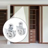Nagpew 12 Pieces Closet Door Roller, Sliding Wardrobe Door Wheel