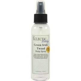 Green Irish Tweed Body Spray by Eclectic Lady (Double Strength), 4 ounces