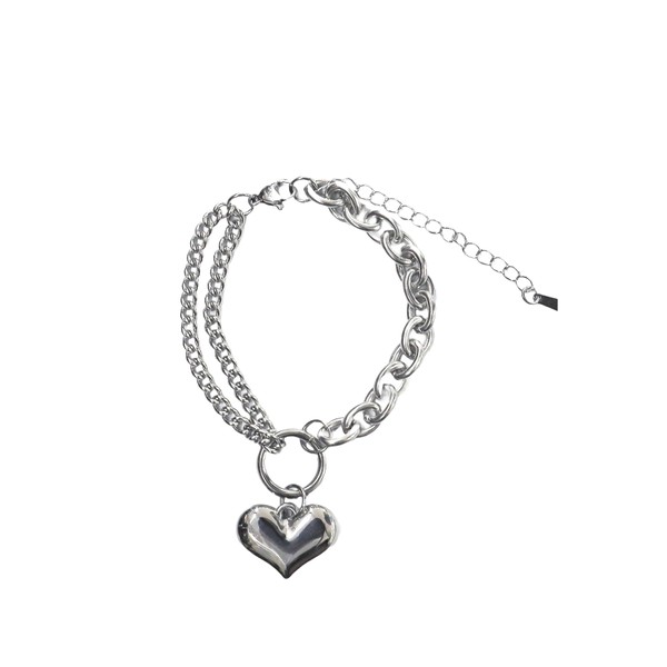 Wigo Women's Large Heart, Assorted, Chain Breath, pattern 2