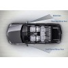 2pc 2" Universal Wide Angle Convex Blind Spot Rear Side