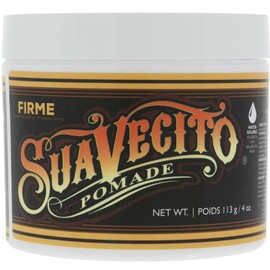 Suavecito Pomade Firme Cera Para Cabello de Fijacion Media Brillo Medio Todo Tipo de Cabello 113g