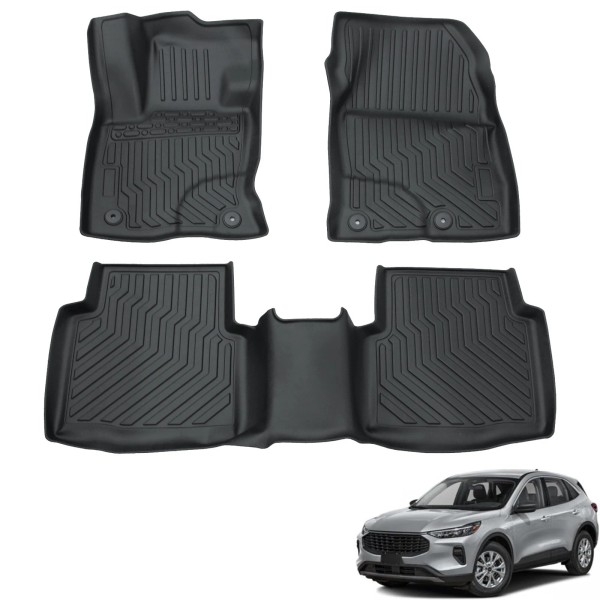 EasyPeasy_AutoParts Alfombrillas para Ford Escape (no para híbrido) 2020 2021