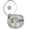 Daniks Modern Stainless Steel Kitchen Induction Pot Cookware Set |