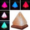 USB Charging Crystal Salt Lamp Air Purifier Color Changing Himalayan