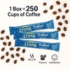 250pcs Lyons Individual Decaffeinated Instant Coffee Sachets - 1.5g Decaf