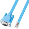 DTech RJ45 to RS232 9-Pin Serial DB9 Connector Female to