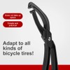 Keenso Bicycle Tyre Pliers, Durable Plastic Bicycle Tyre Repair Tool,