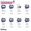 SILBERKANNE Table Calculator Classic 11 x 14 cm Premium Silver
