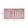 14pc Ultimate Beauty Brush Collection - Full Makeup Eyelash Curler