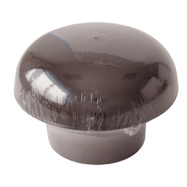 First Plast cdvm100 m Ventilation Hat Head esalatore, Brown, Diameter 100 mm