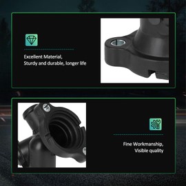 SCITOO Thermostat Housing for volkswagen Jetta 2005-2014 Engine Coolant Thermostat Housing Assembly Thermostat For Car07K121133E,902-6131