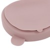 5pcs Baby Feeding Kit Food Grade Silicone Bear Design Plate