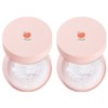 Skinfood Peach Soft Multi-Finish Powder Large Capacity 15g, 2 Pieces / 스킨푸드 피치뽀송 멀티 피니시 파우더 대용량 15g, 2개