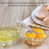 2 Pack Stainless Steel Mini Whisks Spring Coil Wire Egg