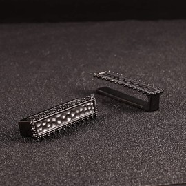 Vankula Ear Weights Hangers Flesh Tunnel Weights Round Hoop Earrings Stainless Steel for Men Women Ear Piercing Stretched Jewellery 4 mm 6 mm 8 mm, Metal