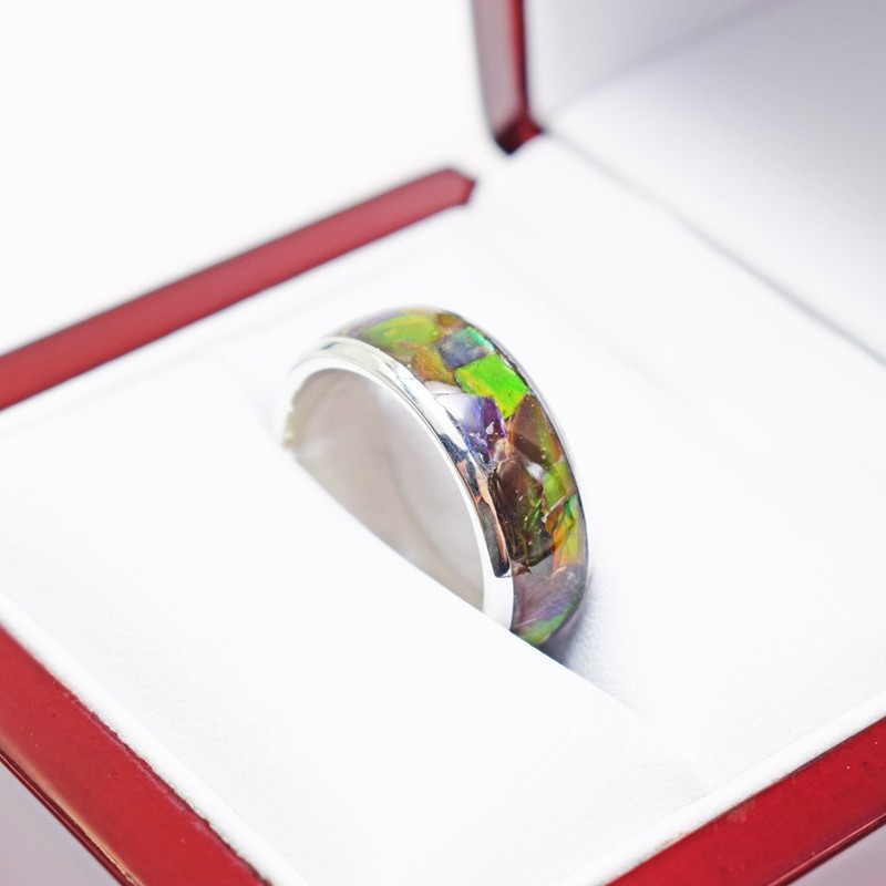 Ammolite Ring by Stones Desire (9.0)