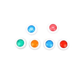 CAXUSD 6pcs Color Close-up Lens Filter for Instant Film Cameras Compatible Mini Easy to Install Lightweight Fun for Photography