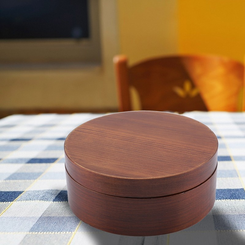 Fir tree Old Lacquered Pine Fir Lunchbox Environmental Food Container