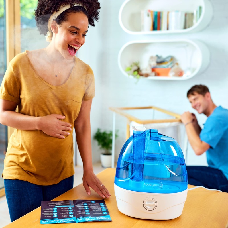 AquaOasis® Cool Mist Humidifier (6L Water Tank) Quiet Ultrasonic Humidifiers