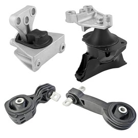 Engine Motor and Trans Mount Compatible with 2006 2007 2008 2009 2010 Honda Civic 1.8L Automatic Trans 4PCS , Replace#A4530 A4534 A4543 A4546