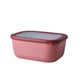 Mepal Multi bowl Cirqula rectangular 3000 ml / 101 oz - Vivid mauve
