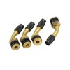 A ABSOPRO Tire Valve Stem Motorcycle ATV Brass Bent Angled