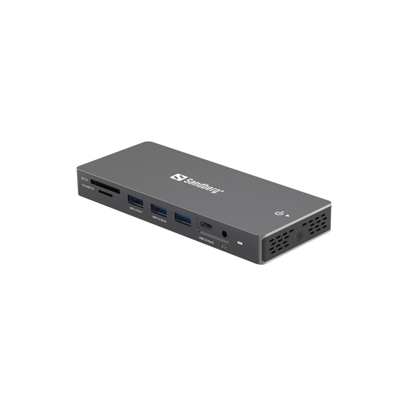 Sandberg USB-C 13-in-1 DockingStation Pro USB-C 13-in-1 DockingStation Pro, 136-61