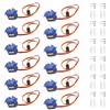 Alinan 12pcs SG90 Micro Servo Motor 9G Mini Servo Kit