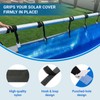 Solar Cover Reel Attachment Kit 8 Pack Universal Straps &