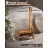 Premium Step Stool with Handle for Adults, Elderly & Seniors,