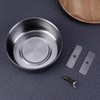 BESPORTBLE Stainless Steel Bird Bowl: 2 Pcs Bird Feeding Dish