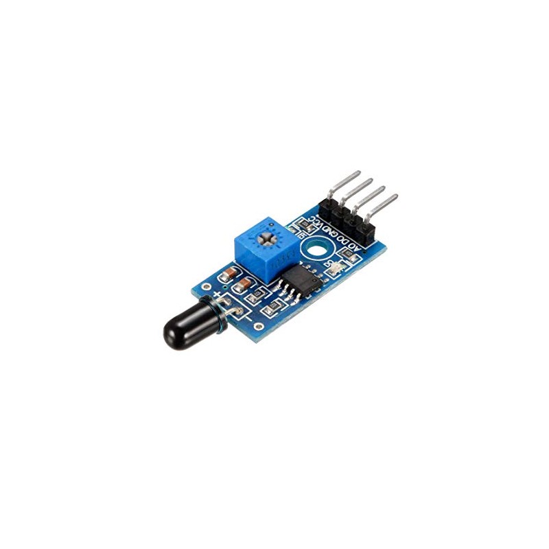uxcell IR Flame Sensor Module Detector 4 Pin Temperature Detecting