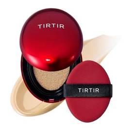 TIRTIR – Mask Fit Red Cushion 18 g – TONO 24W SOFT BEIGE – Base de maquillaje de alta cobertura cushion – larga duración hasta 72 h – acabado satinado – ligera y transpirable