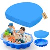 ELNLE Sandpit Cover Tarpaulin Sandpit Shell 100 cm x 15