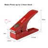 Elrido Guitar Picks Punch Maker DIY Picks Cutter Pick Puncher