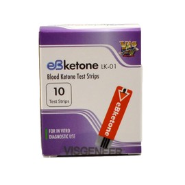 eBketone 10 Test Strip Refill Pack