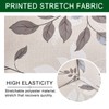 CRFATOP Wingback Chair Covers 2 Pieces Stretch Printed Wing Back