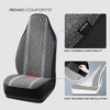 Road Comforts Baja Blanket Seat Covers Gray Diamond High Back