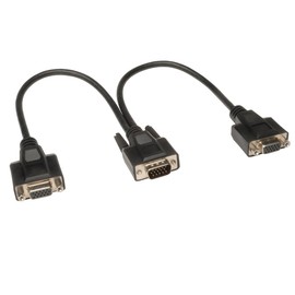 Tripp Lite P516-001-HR 1 Feet SXGA/UXGA Hi-Res Splitter Cable VGA Splitter