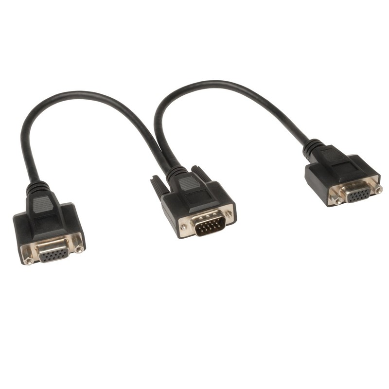 Tripp Lite P516-001-HR 1 Feet SXGA/UXGA Hi-Res Splitter Cable VGA