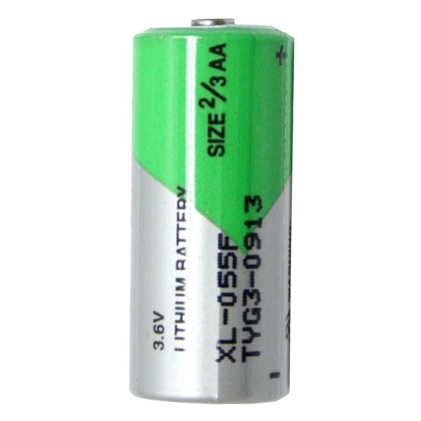 Xeno XL-055F ER14335 2/3AA STD 3.6V Lithium Thionyl Chloride Battery 2-Pack