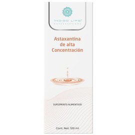 INDIGO LIFE NUTRACEUTICOS Astaxantina de Alta Concentracion 120 ml