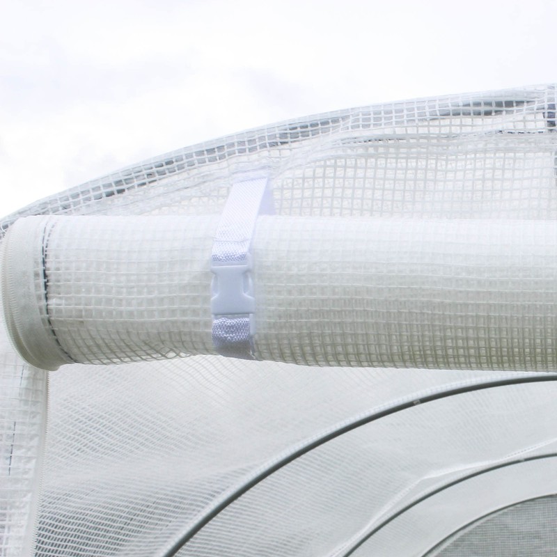 Outsunny 9.8' x 6.6' x 6.6' Plastic Greenhouse Cover Replacement,