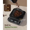 Maestri House S3 Coffee Scale with Timer, 3kg/0.1g Rechargeable Digital