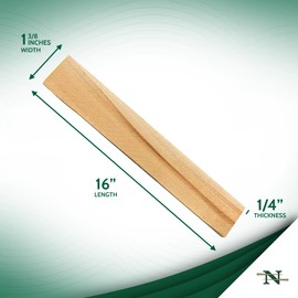 Nelson Wood Shims - 16-Inch Cedar Wood Shims for Leveling - 42 Pack Wedges for Toilets, Tables, Doors & Furniture Levelers for Uneven Floors