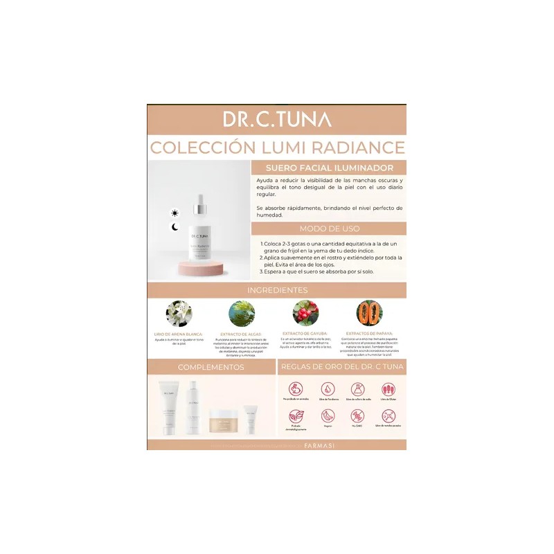 Set Lumi Radiance – Tratamiento Iluminador de Rostro Completo Dr.
