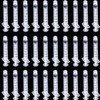 50 Pack 3ml Syringes Luer Lock with Measurement, Plastic Syringe