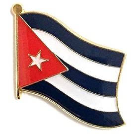 Cuba World Flag Lapel Pins, Cuban Single Flag Hat Pin Badge